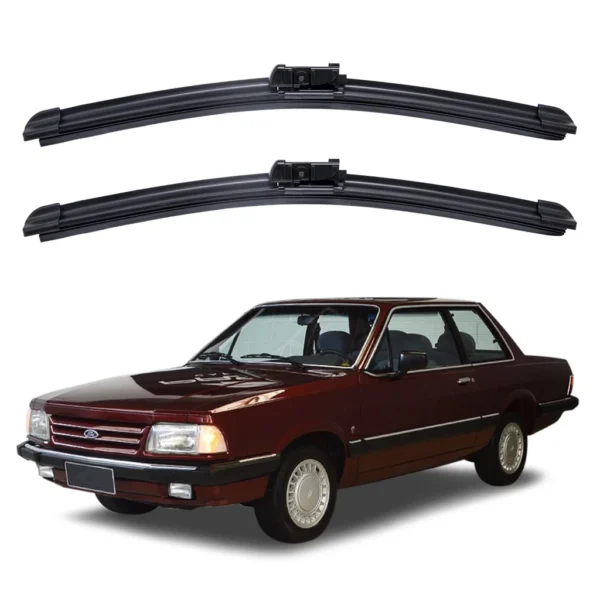 Palhetas Limpador Del Rey Parabrisa Ford 1981 - 1991