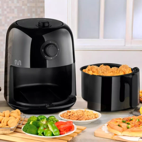 Fritadeira Elétrica Air Fryer 127v 3,5l 1350w Multi | Go215 Cor Preto
