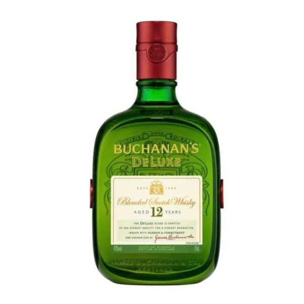 Buchanan's Deluxe Blended Scoth Uísque escocês Buchanan's Deluxe 12 anos Reino Unido 750 mL