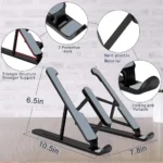 Suporte Notebook Base Regulável Premium Home Office Plástico - Imagem 5