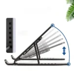 Suporte Notebook Base Regulável Premium Home Office Plástico - Imagem 6