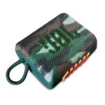 Caixa De Som Go 3 Bluetooth Verde Camuflada