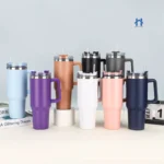 Copo Térmico Garrafa 1200ml Com Tampa e Canudo