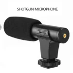 Tripé Estabilizador Gimbal de Mão kit 5 em1 Youtuber Vlog Live Suporte Celular Led com Microfone Fazer Vídeos - Imagem 6