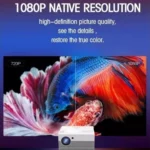 Projetor Smart T10 7200 Lumens 1920x1080p Android Wi-fi - Imagem 3