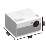 Projetor Smart T10 7200 Lumens 1920x1080p Android Wi-fi - Imagem 6