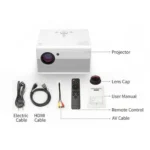 Projetor Smart T10 7200 Lumens 1920x1080p Android Wi-fi - Imagem 8