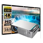 Projetor T6 Full Hd Led 4 K 3500 Lumens Hdmi Usb 1080 P Portátil Cinema Betterer Hd Display Lcd - Imagem 4