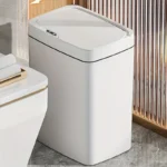 Lixeira com Sensor Automático Inteligente Abre Fácil em Toque Cesto Lixo Casa 16 Litros