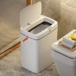 Lixeira com Sensor Automático Inteligente Abre Fácil em Toque Cesto Lixo Casa 16 Litros - Imagem 8