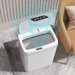 Lixeira com Sensor Automático Inteligente Abre Fácil em Toque Cesto Lixo Casa 16 Litros - Imagem 3