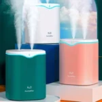 Umidificador Aromatizador de Ar De Ambiente com Bico Duplo 2l Difusor Elétrico Usb Led 2000ml - Imagem 8
