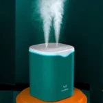 Umidificador Aromatizador de Ar De Ambiente com Bico Duplo 2l Difusor Elétrico Usb Led 2000ml - Imagem 2