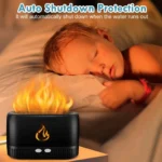 Difusor de Aroma e Umidificador De Ar Com Chama 200ML USB Ultrasonic - Imagem 6