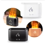 Difusor de Aroma e Umidificador De Ar Com Chama 200ML USB Ultrasonic - Imagem 8