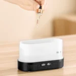 Difusor de Aroma e Umidificador De Ar Com Chama 200ML USB Ultrasonic - Imagem 2
