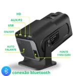 Projetor Hy320 Android Wi-fi Hd 390 Ansi Espelhamento celular - Imagem 6