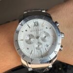 Relógio Masculino Bvlgari Iron Man Prata / Branco 2024 | 100% funcional linha Diamante - Imagem 4