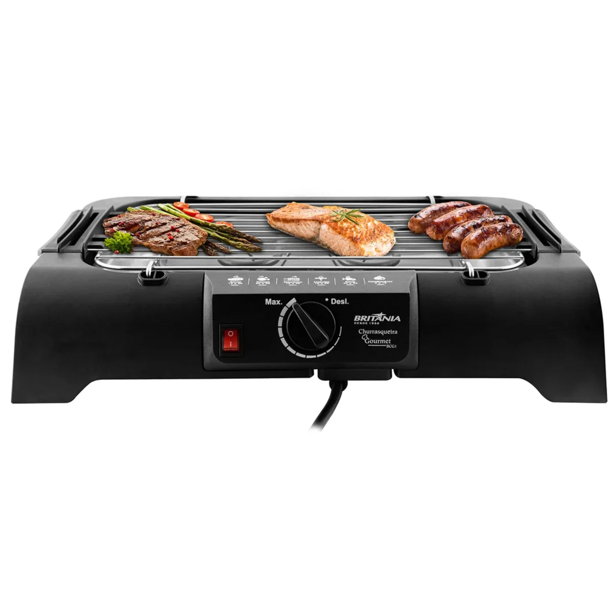 Churrasqueira Britânia Gourmet BCG1 1200W - Imagem 2
