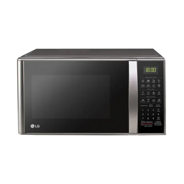 Micro-ondas LG 30 Litros Limpa Fácil, MS3043BR, Prata 127V