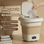 Mini Máquina De Lavar E Secar Portátil 11l Dobrável Bivolt - Imagem 4