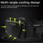 Óculos Vr Realidade Virtual 360º Vr Shinecon G10 3d com Controle - Imagem 6