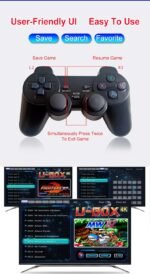 Vídeo Game Retrô 4K 64G com 10.000 Jogos, HD Display, Vídeo Game Stick para PS1/GBA/FC/MD - Imagem 2
