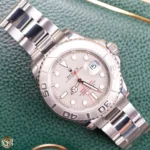 Relógio Rolex Metal Yacht-Master Prata