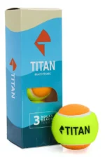Bola de Beach Tennis Titan Laranja | Pack com 06 Bolas - Imagem 2