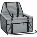 Cadeirinha Assento Veicular Carro | Gatos Cães Versão Premium Cinza