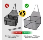 Cadeirinha Assento Veicular Carro | Gatos Cães Versão Premium Preta - Imagem 3
