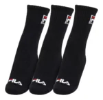 Meia Fila Fbox 39 Ao 43 | Pack Com 03 Unidades | Preta - Imagem 2
