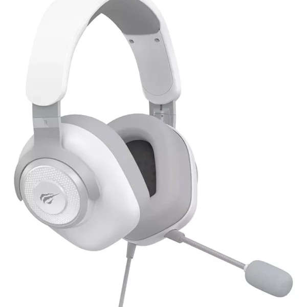 Headset Gamer Havit H2230d, P3 Microfone Destacável Branco
