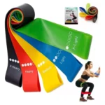 Kit 5 Faixa Elastica P/ Treino Extersor Super Band Academia