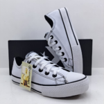 All Star Linha Premium Couro Palmilha em Gel x Branco - Imagem 2