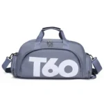 Bolsa Mala Esportiva Mochila Azul Clara