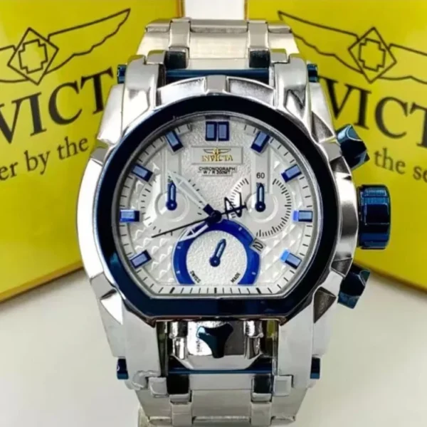Relógio Invicta Magnum Silver Resistente a água