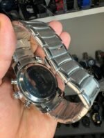 Relógio Masculino Bvlgari Iron Man Prata / Branco 2024 | 100% funcional linha Diamante - Imagem 5