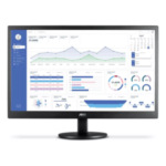 Monitor Aoc Led 18.5 E970swhnl Hdmi Vga Preto Bivolt