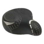 Banco Selim 2 Molas Grande Super Conforto Bike Preto Elleven