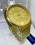 Relógio Masculino Newrex Prime Dourado a prova d'agua - Imagem 4