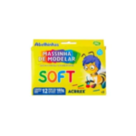 Massinha De Modelar Soft Abelinhas Com 12 Cores Acrilex