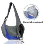 Mochila Bolsa Canguru Transversal Para Transporte PET - Imagem 8
