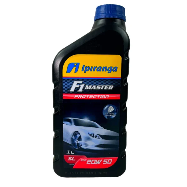 Óleo 20w50 Ipiranga Lubrificante F-1 Master Protection API SL