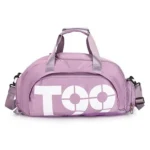 Bolsa Mala Esportiva Mochila Roxo Clara
