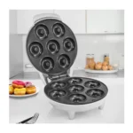 Mini Maquina De Donuts Café Da Manhã Capacidade Para 7 Mini Rosquinha Elétrica 110V Portátil - Imagem 7