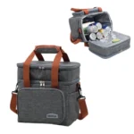 Bolsa Térmica De Duas Camadas De Grande Capacidade Adequada Para Piquenique - Imagem 4