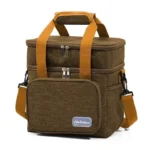 Bolsa Térmica De Duas Camadas Marrom