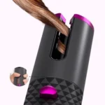 Modelador De Cachos Ferro Automático Sem Fio Com Bateria Recarregável Embutida Cerâmica - Imagem 3