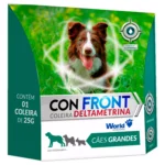 Coleira Antipulga Deltametrina Citronela Confront 25gr 60cm